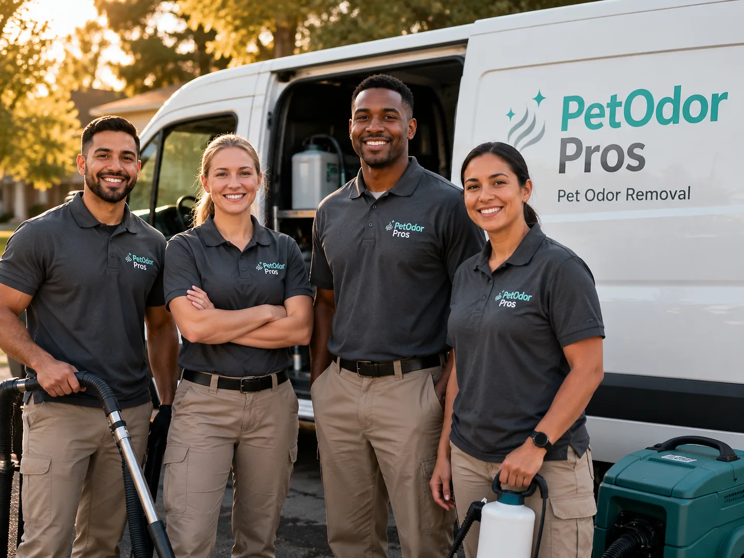 Pet Odor Removal team serving Heath, MA